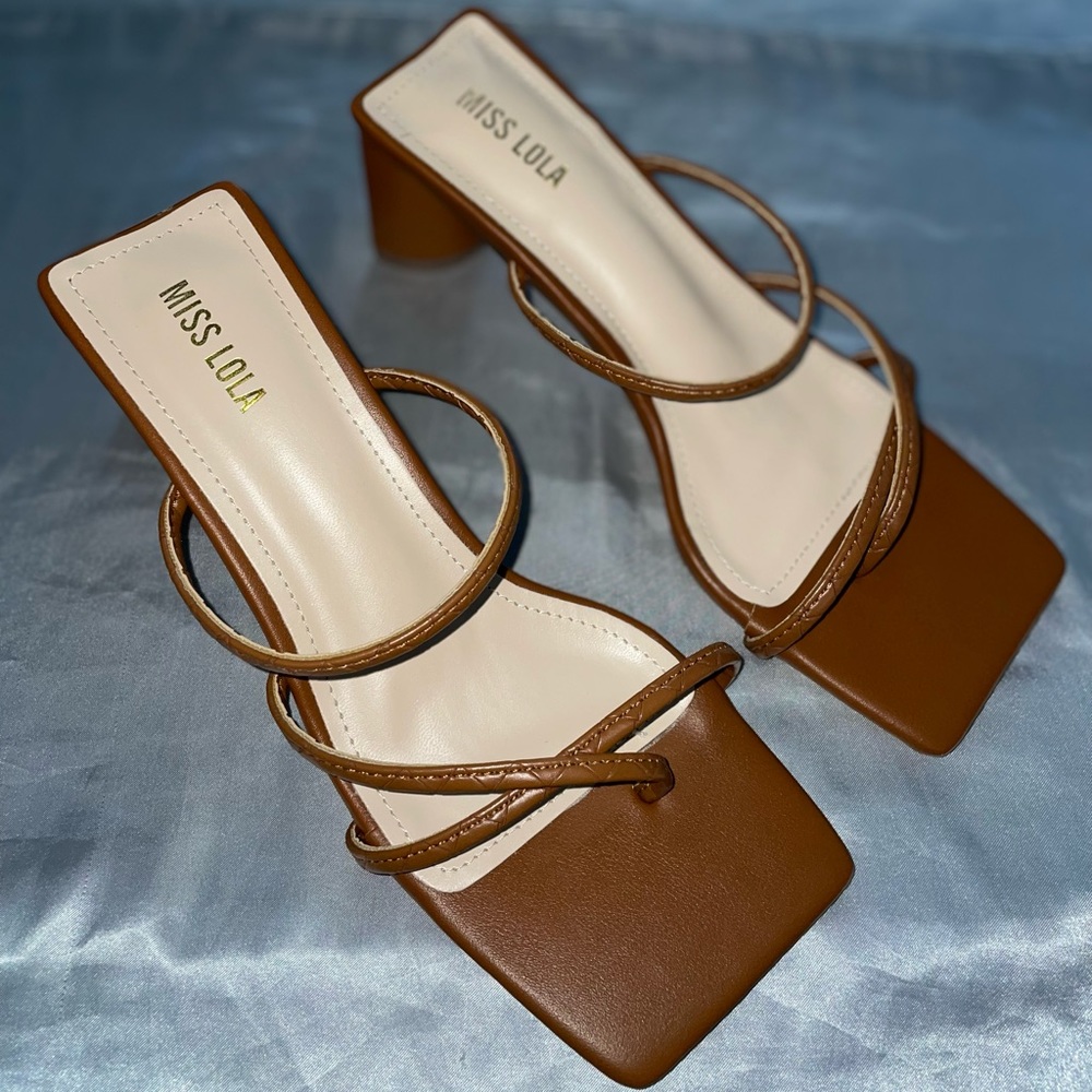 Heel sandals - Mocha